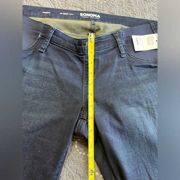 Sonoma Women’s Dark Blue Maternity Jeggings NWT Size 16 Maternity - Picture 8 of 12